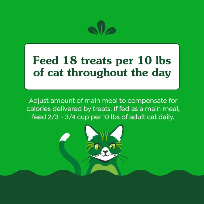 FELINE GREENIES SMARTBITES HEALTHY INDOOR Natural Treats for Cats, Chicken Flavor, 16 oz. Tub - Image 9