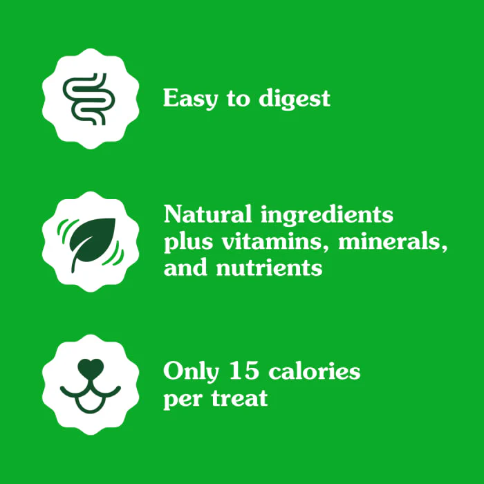 GREENIES ANYTIME BITES Dog Treats, Mint Flavor, 10.3 oz. bag - Image 5