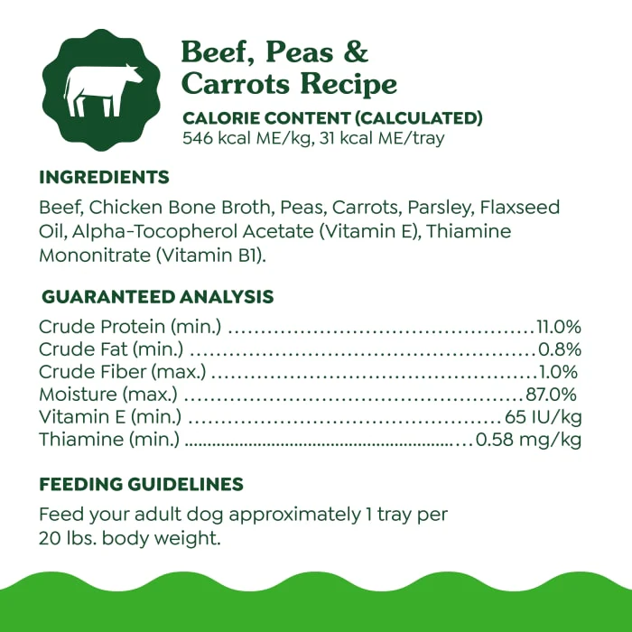 Greenies Smart Topper Wet Mix-In for Dogs, Beef, Peas & Carrots Recipe, 2 oz. Tray - Image 9