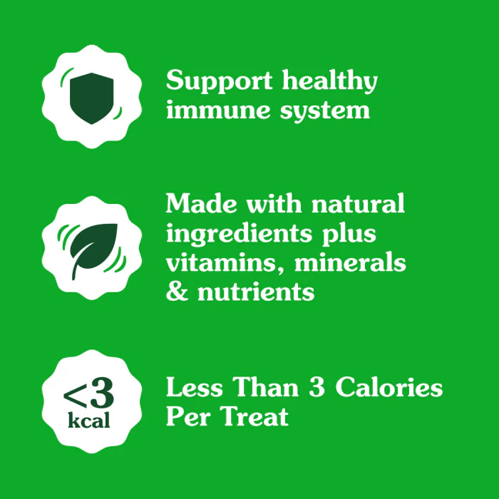 GREENIES SMARTBITES Immune Support Crunchy & Soft Dog Treats, Chicken Flavor, 8 oz. Pack - Image 5