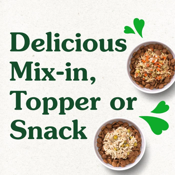 Greenies Smart Topper Wet Mix-In for Dogs, Chicken with Peas & Duck Variety Pack, 8 Trays of 2 oz. - Image 7