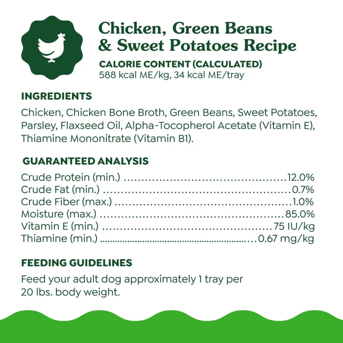 Greenies Smart Topper Wet Mix-In for Dogs, Chicken, Green Beans & Sweet Potatoes Recipe, 2 oz. Tray - Image 9
