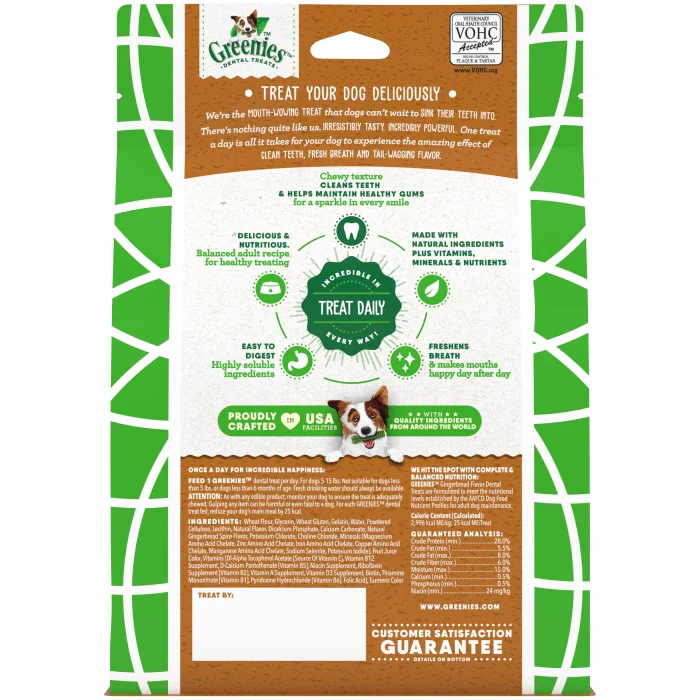 GREENIES Gingerbread TEENIE Dental Treats, 12 oz. - Image 3