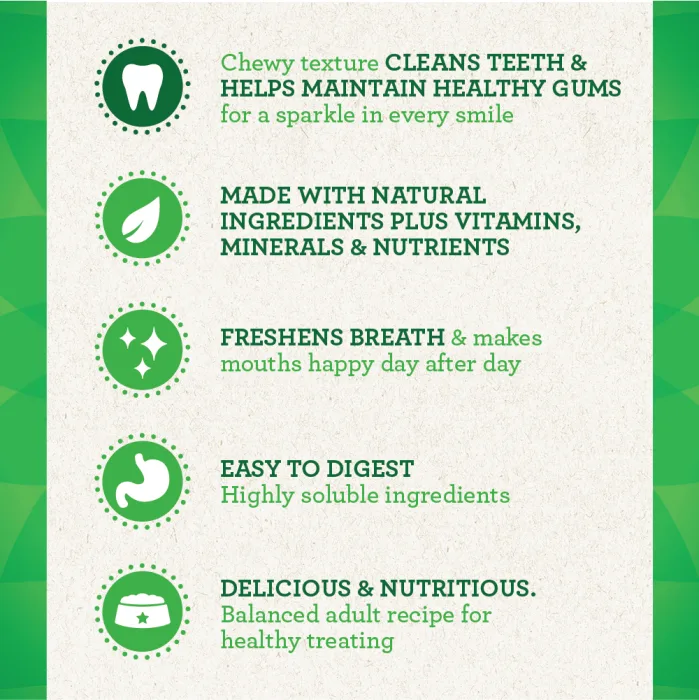 GREENIES Gingerbread TEENIE Dental Treats, 12 oz. - Image 4