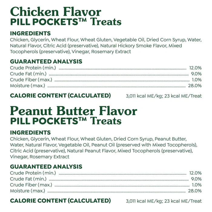 Greenies Pill Pockets Soft Dog Treats, 15.8 oz. Variety Pack, Two Flavors - Image 7