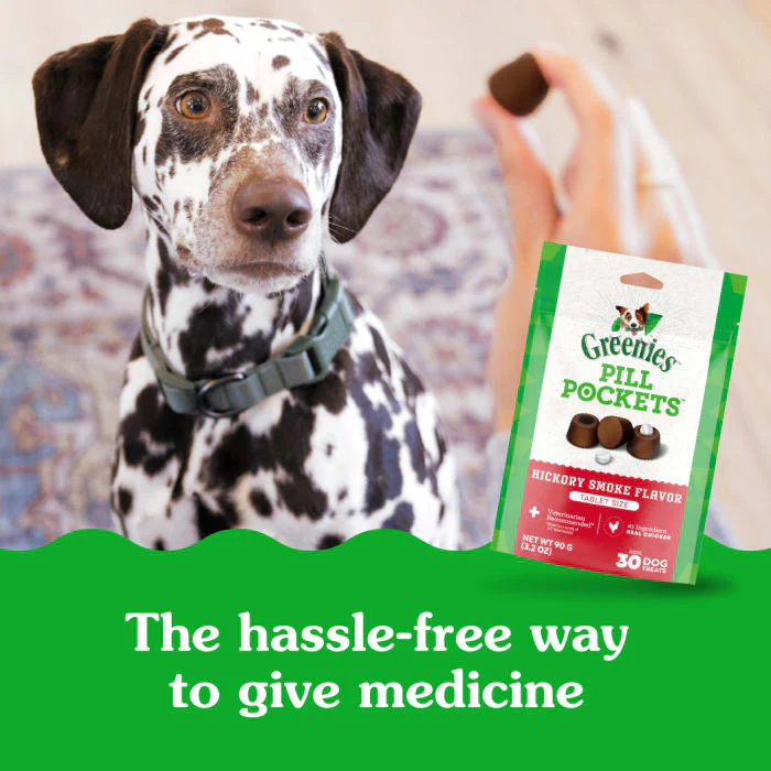 Greenies Pill Pockets for Dogs Small, Tablet Size Dog Treats, Hickory Smoke, 3.2 oz., Pack of 30 - Image 4