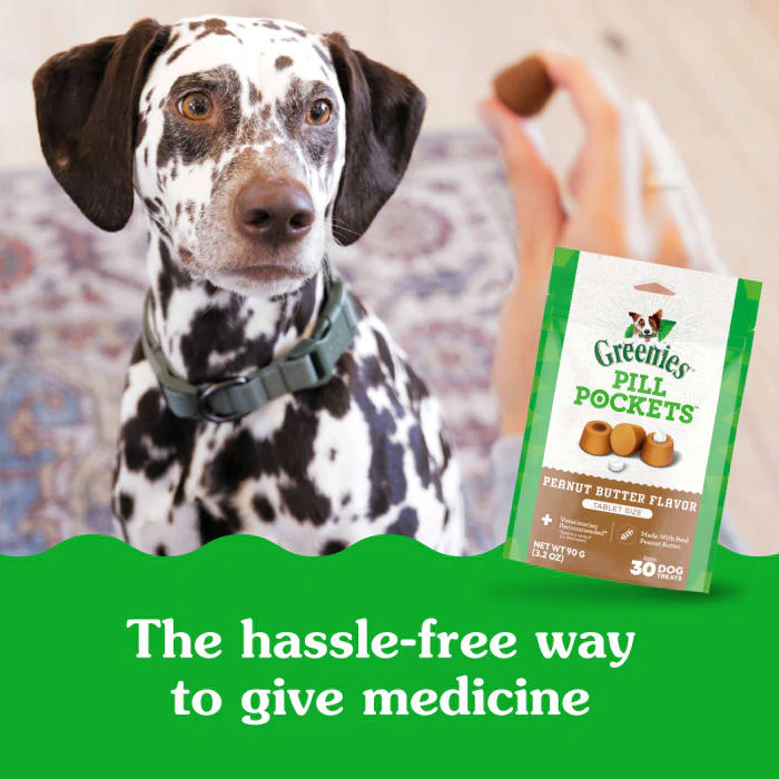 Greenies Pill Pockets for Dogs Small, Tablet Size Dog Treats, Peanut Butter Flavor, 3.2 oz., 30 Pack - Image 4