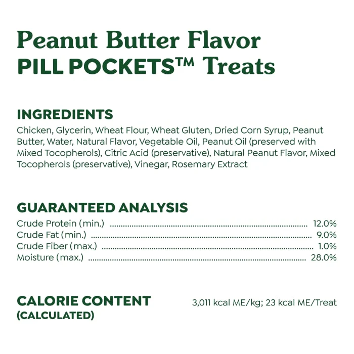 Greenies Pill Pockets for Dogs Large, Capsule Size Dog Treats, Real Peanut Butter, 7.9 oz., 30 Pack - Image 8