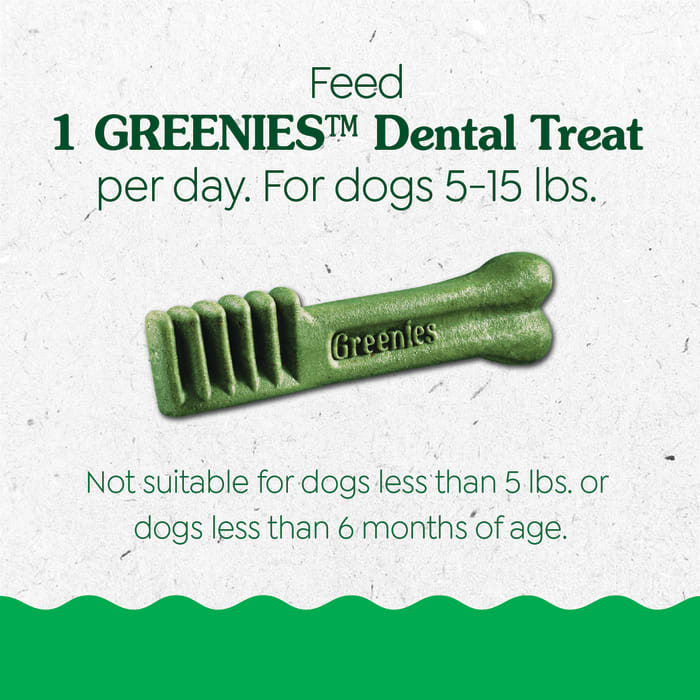 GREENIES Puppy Teenie Size Natural Dental Dog Treats, 12 oz. Pack (43 Treats) - Image 8