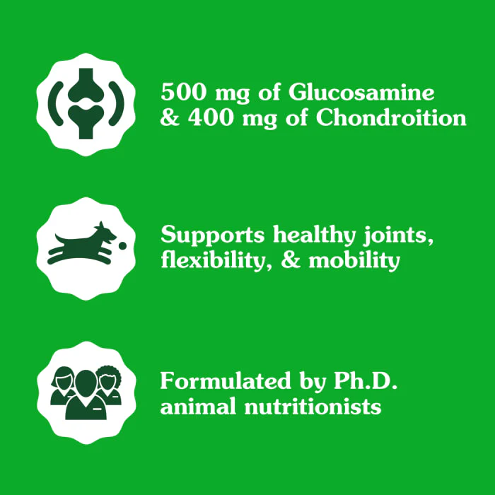 Greenies Hip and Joint Supplements for Dogs, Chicken Flavor, 16.2 oz., 80-Count Soft Chews - Image 6